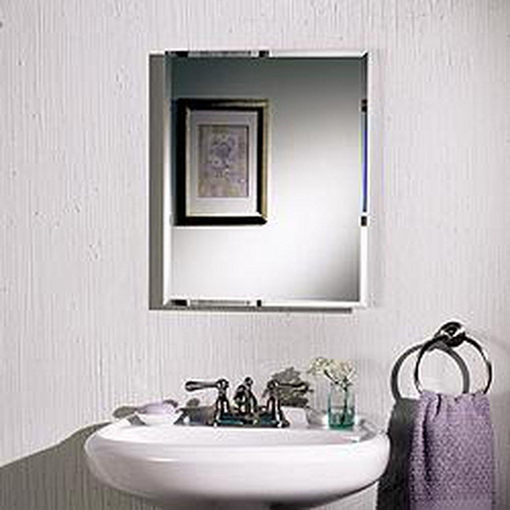 Jensen Basic White 16 x 26 in. Recess Mount Medicine Cabinet 