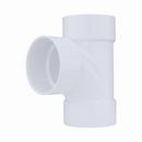 White PVC DWV Sanitary Tee 