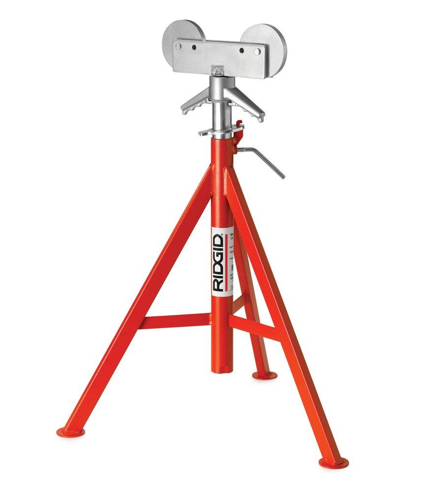 RIDGID Roller Head Pipe Stand 