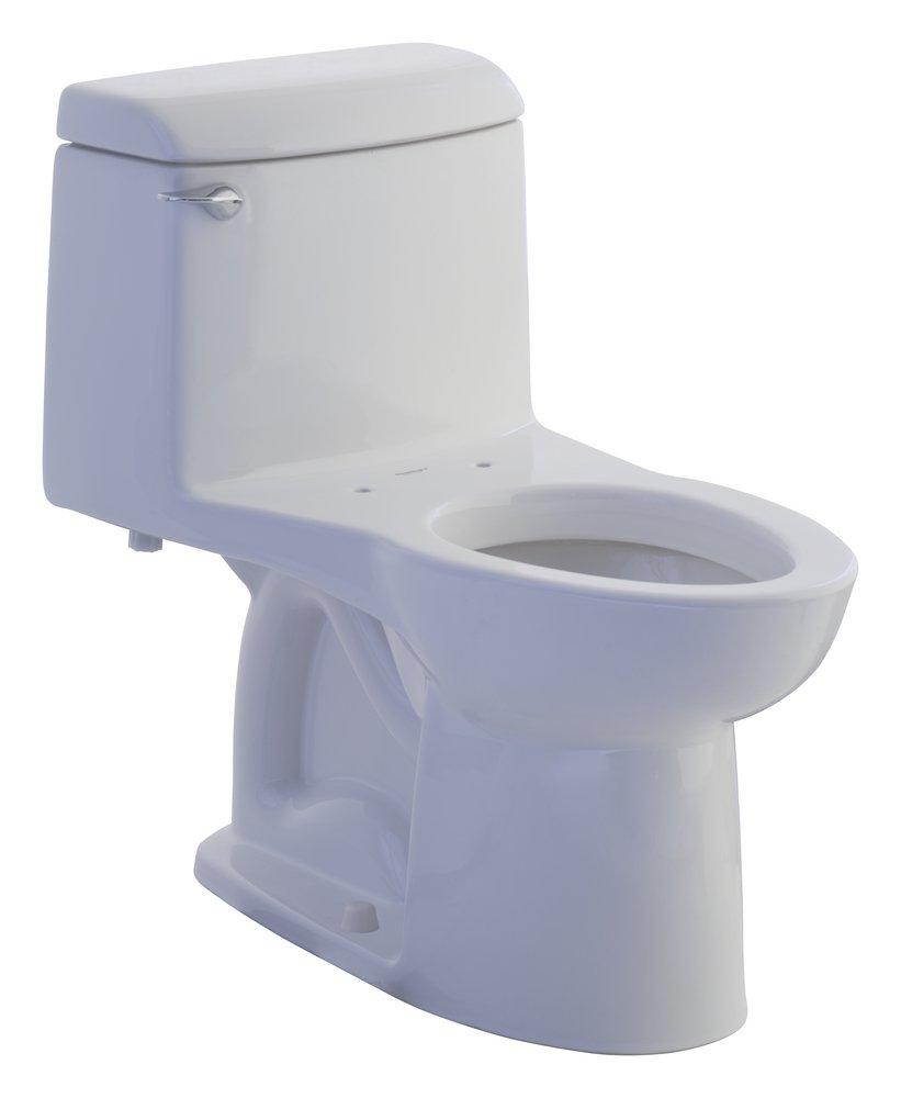 American Standard White 1.6 gpf Elongated Toilet with Toilet Seat 