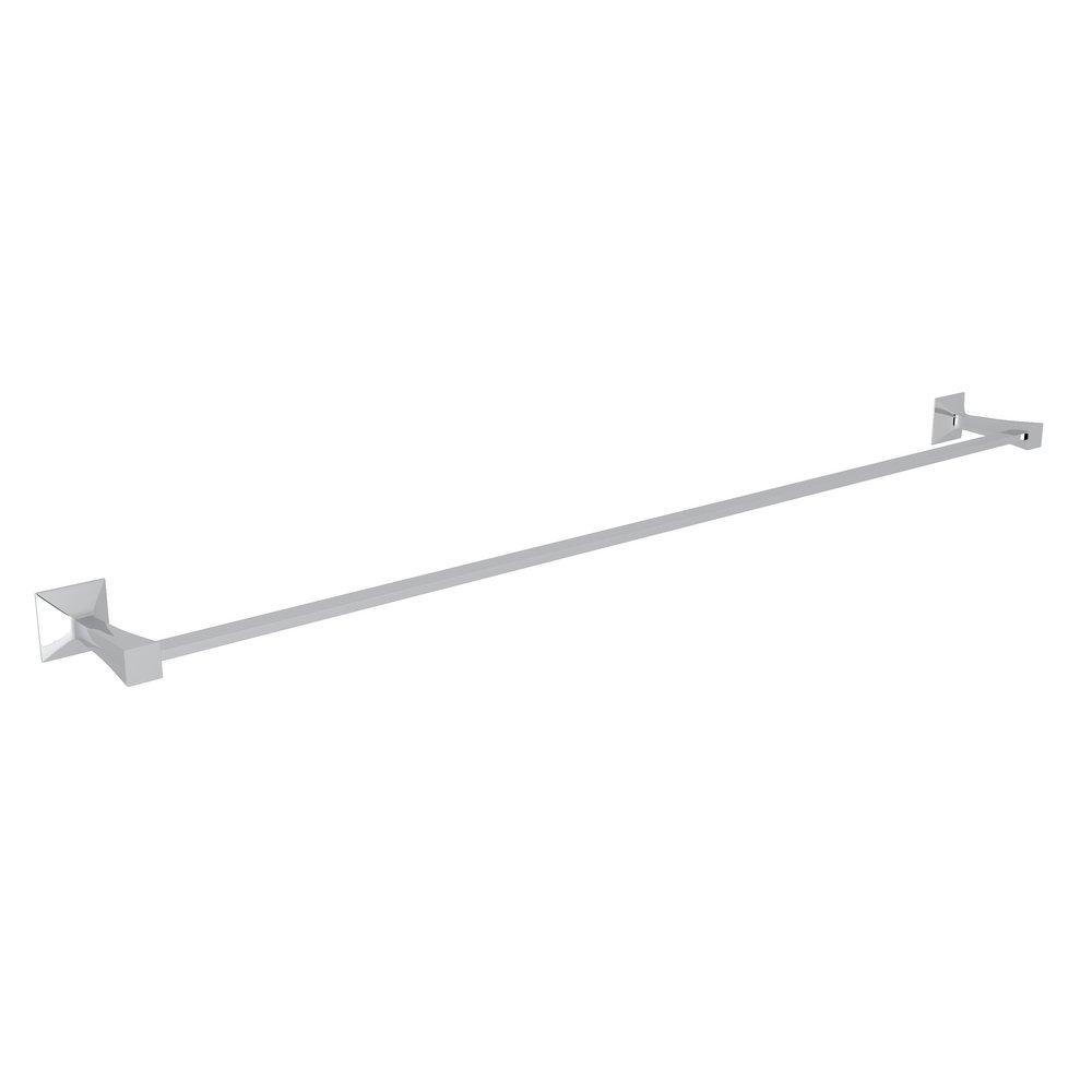 ROHL&reg; Polished Chrome 30 in. Wall Mount Single Towel Bar 