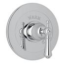 Single Lever Handle Pressure Balancing Valve Trim with Integrated Volume Control in Polished Chrome (Less Diverter)
