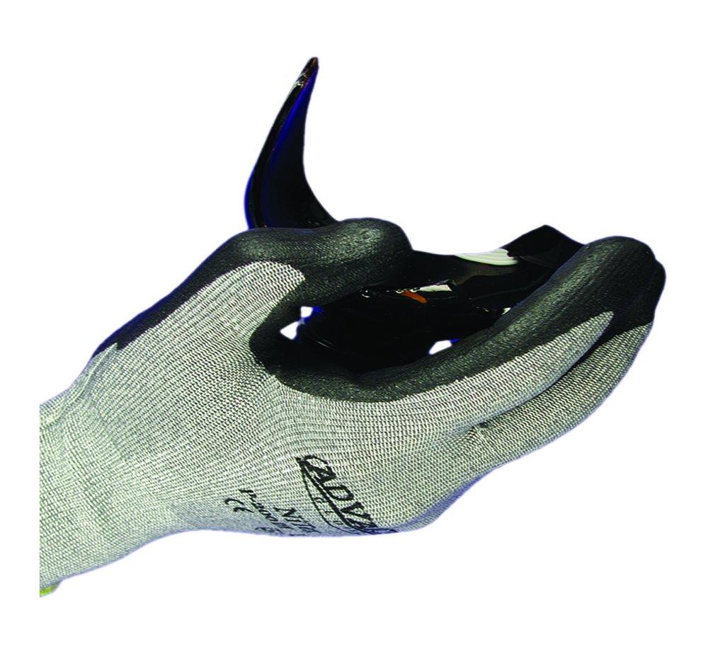 Advanced Gloves-KB Optics Black Foam Nitrile Plastic and Rubber Assembly and Automotive Gloves in Black and Grey 