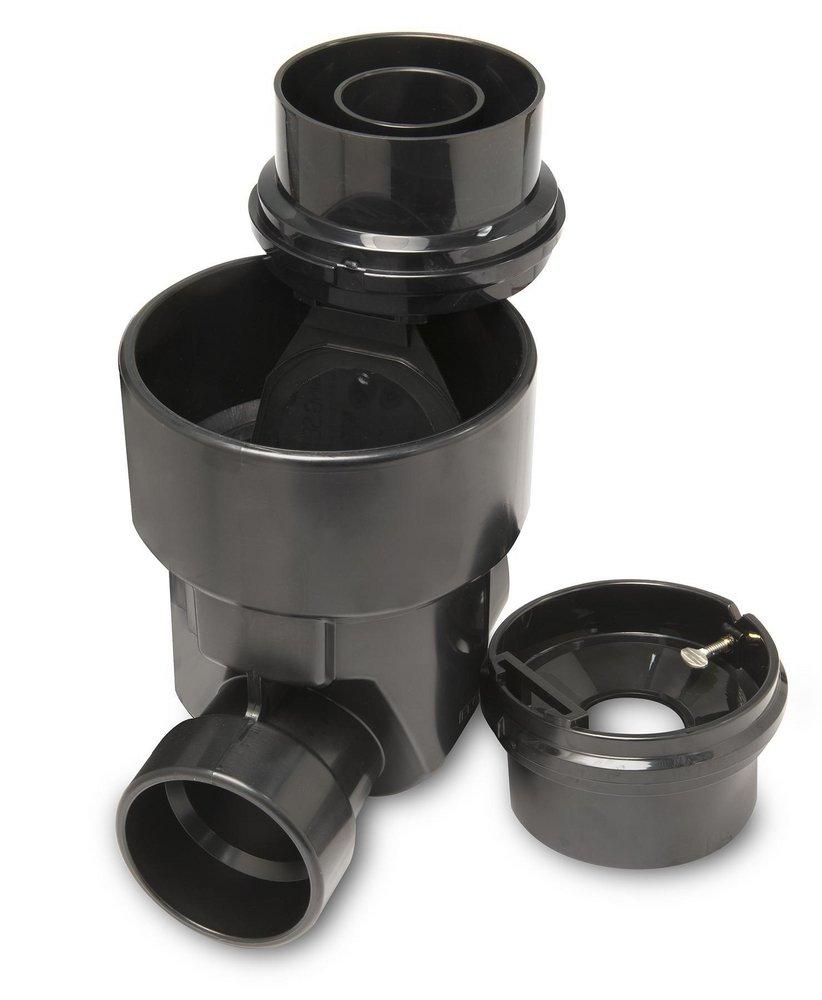 Rectorseal Black ABS Solvent Weld Backwater Valve 