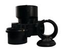 Clean Check Black ABS Solvent Weld Backwater Valve 