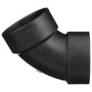 Black ABS DWV 60&deg; Elbow 