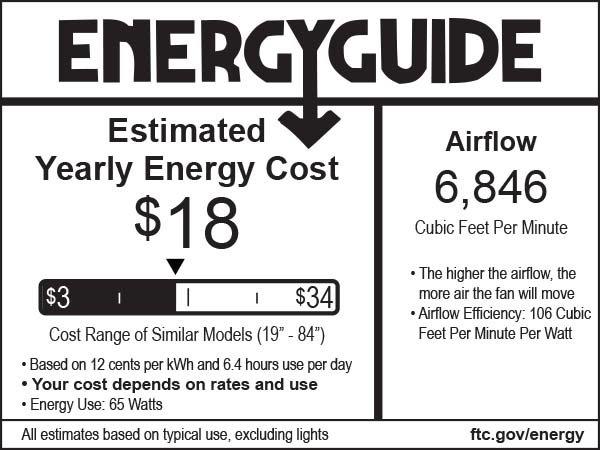 Minka Aire Oil Rubbed Bronze 5-Blade Ceiling Fan 