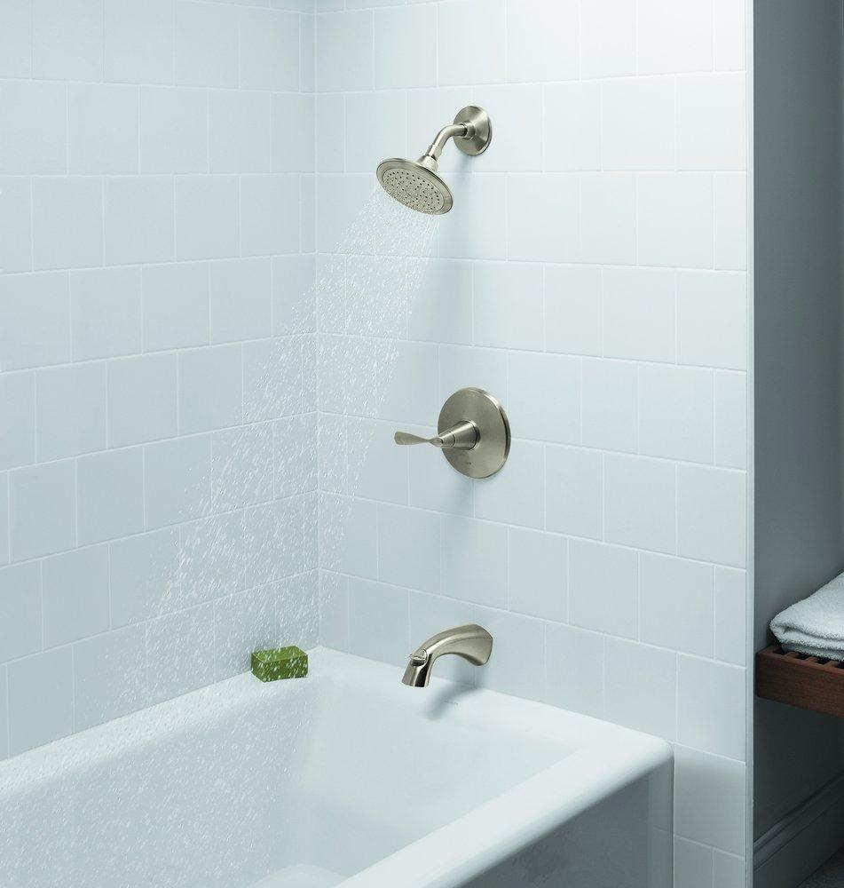 KOHLER White 60 x 32 in. Soaker Alcove Bathtub Left Drain 