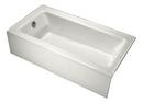 KOHLER White 60 x 32 in. Soaker Alcove Bathtub Right Drain 