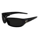 Edge Eyewear Black Safety Glasses with Black Frame 