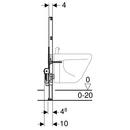 Geberit Short Height Carrier Frame for Wall Hung Bidets 