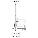 Geberit White In-Wall System for Wall-Hung Bidet 