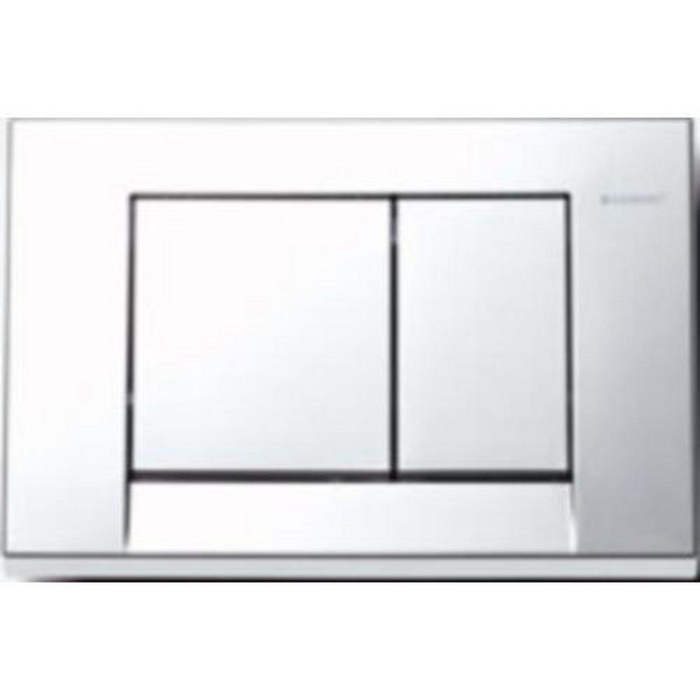 Geberit Chrome Dual Flush Actuator Plate 