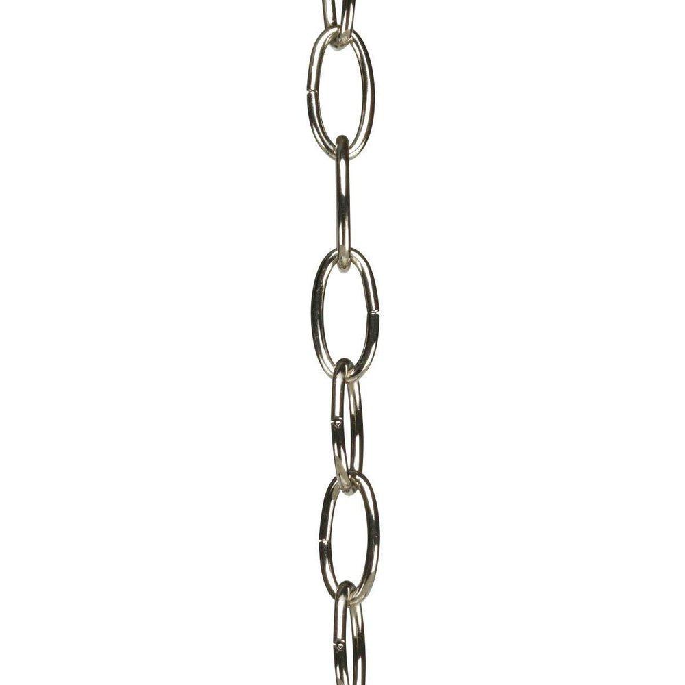Progress Lighting Polished Nickel 10 ft. Lighting Chain 