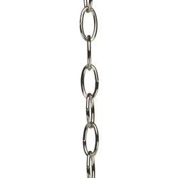 10 ft. Lighting Chain in Polished Nickel