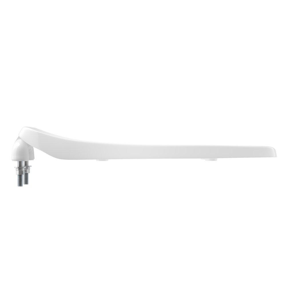PROFLO&reg; White Elongated Open Front Toilet Seat 