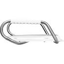 Bemis White Plastic Elongated Closed Front Toilet Seat 