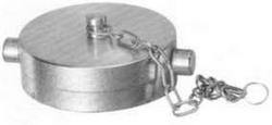 2-1/2 in. FNST Cast Brass Cap with Chain