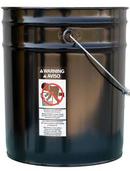Industrial Container & Supply Black Steel Bucket 