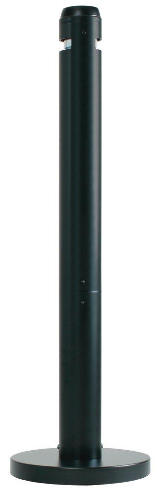 Rubbermaid Black Fire Safe Smoker Pole with Screen 