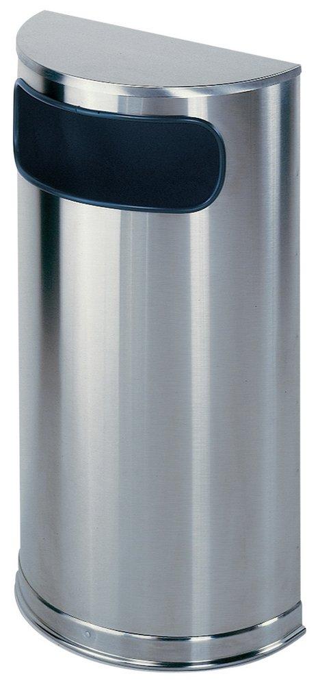 Rubbermaid Satin Stainless Steel 9 gal Half Round Liner 