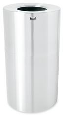 Rubbermaid Satin 21 gal Open Top Waste Container 
