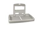Rubbermaid Light Platinum Wall Mount Horizontal Baby Changing Station 