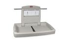 Rubbermaid Light Platinum Wall Mount Horizontal Baby Changing Station 