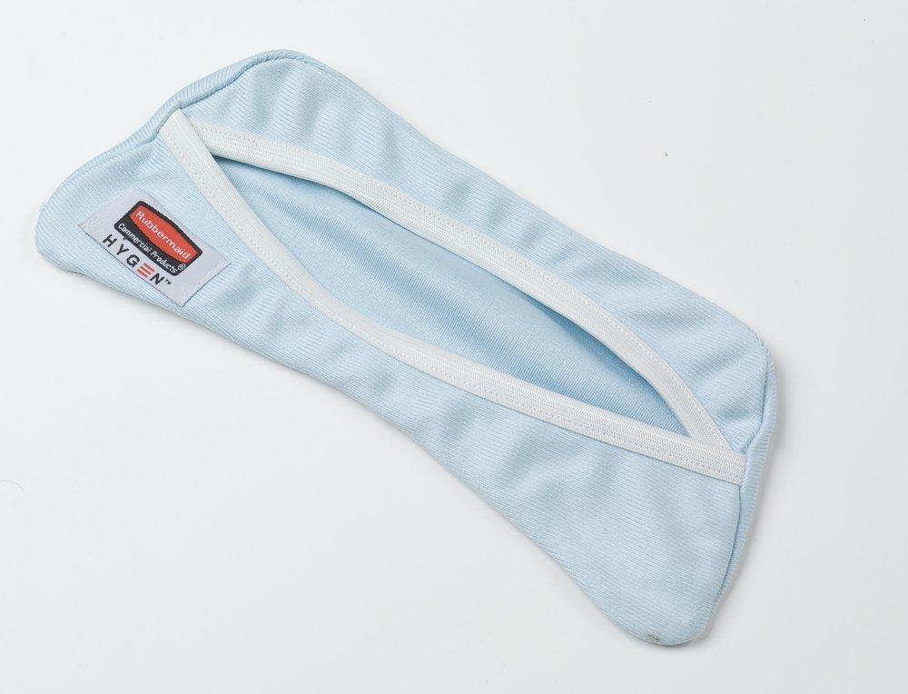 Rubbermaid Blue 8-9/10 x 5-9/10 in. Microfiber Flexi-frame Glass Cover 