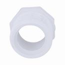 White PVC Schedule 40 Male x Female Threaded Bushing 