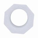 White PVC Schedule 40 Male x Female Threaded Bushing 