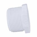White PVC Schedule 40 Male x Female Threaded Bushing 