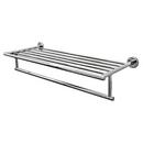 Gatco Polished Chrome 24 in. Towel Rack with Towel Bar 
