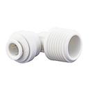 1/4 x 3/8 in. FNPT Fixed Reducing Polypropylene and EPDM 90 Degree Bulk Elbow