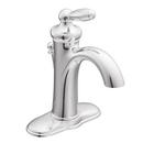 Moen Chrome Single Handle Monoblock Bathroom Sink Faucet 
