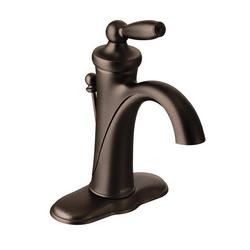 Single Handle Monoblock Bathroom Sink Faucet in Oil Rubbed Bronze