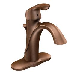 Single Handle Monoblock Bathroom Sink Faucet in Oil Rubbed Bronze
