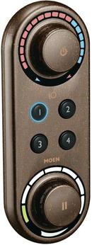 2.5 gpm Double Handle Thermostatic Valve Trim with Digital Control in Oil Rubbed Bronze