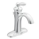 Moen Chrome Single Handle Monoblock Bathroom Sink Faucet 