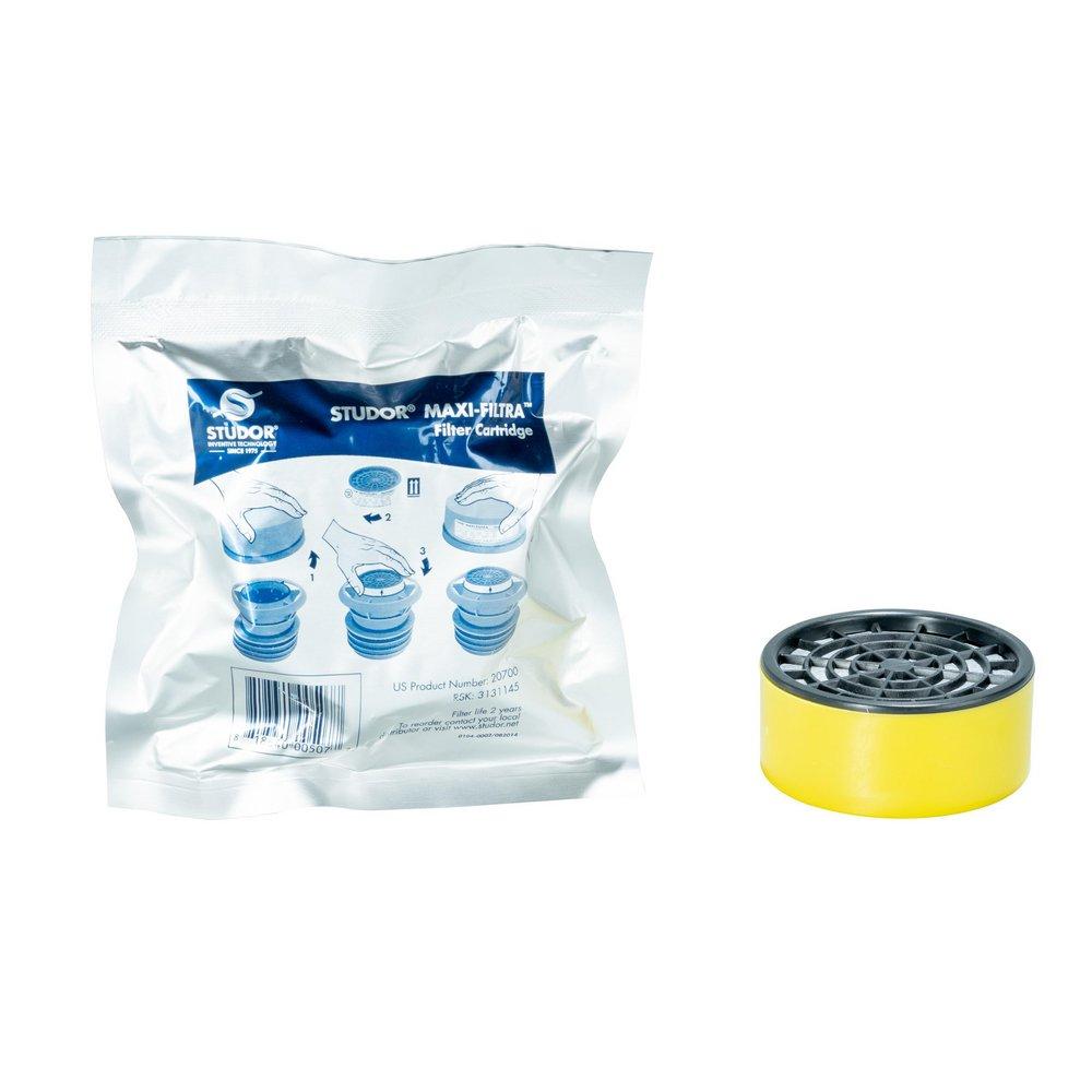 STUDOR&reg; Black 4 in. ABS Air Vent 