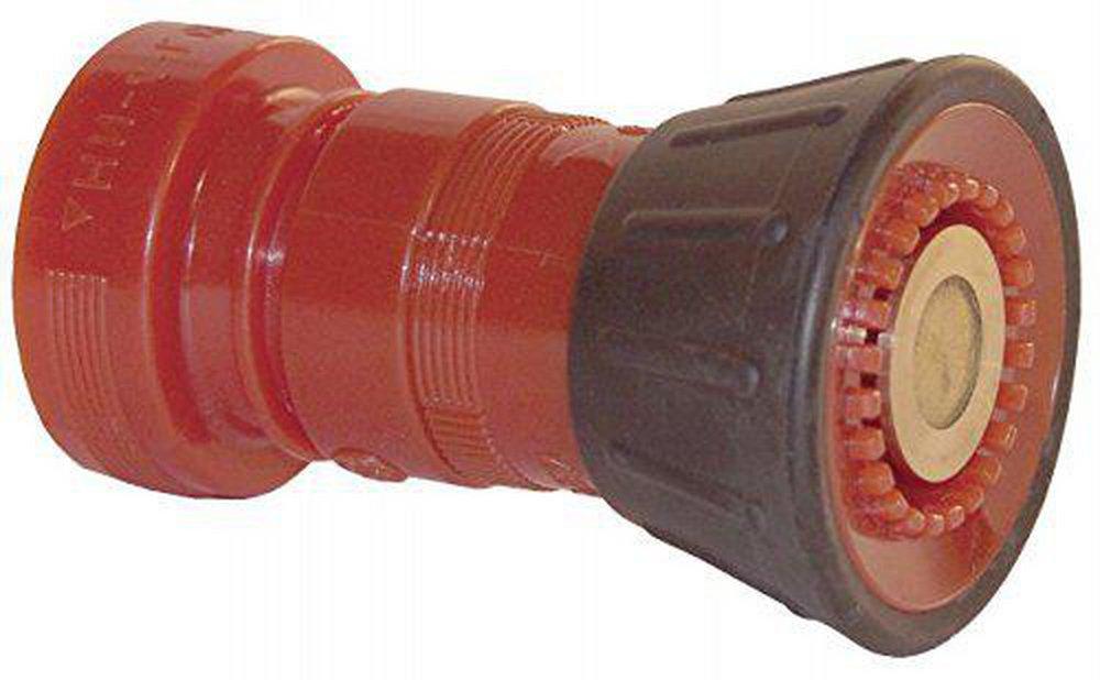 Dixon Valve & Coupling Red Polycarbonate Fog Nozzle with Bumper 