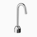 2.2 gpm 1-Hole Deckmount Sensor Activated Electronic Gooseneck Hand Washing Faucet in Polished Chrome