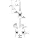 Elkay Mocha 33 x 20-1/2 in. No Hole Composite Double Bowl Undermount Kitchen Sink 
