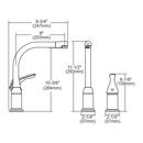 Elkay Mocha 25 x 22 in. No Hole Composite Single Bowl Drop-in Kitchen Sink 