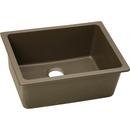 Elkay Mocha 24-5/8 x 18-1/2 in. No Hole Composite Single Bowl Undermount Kitchen Sink 