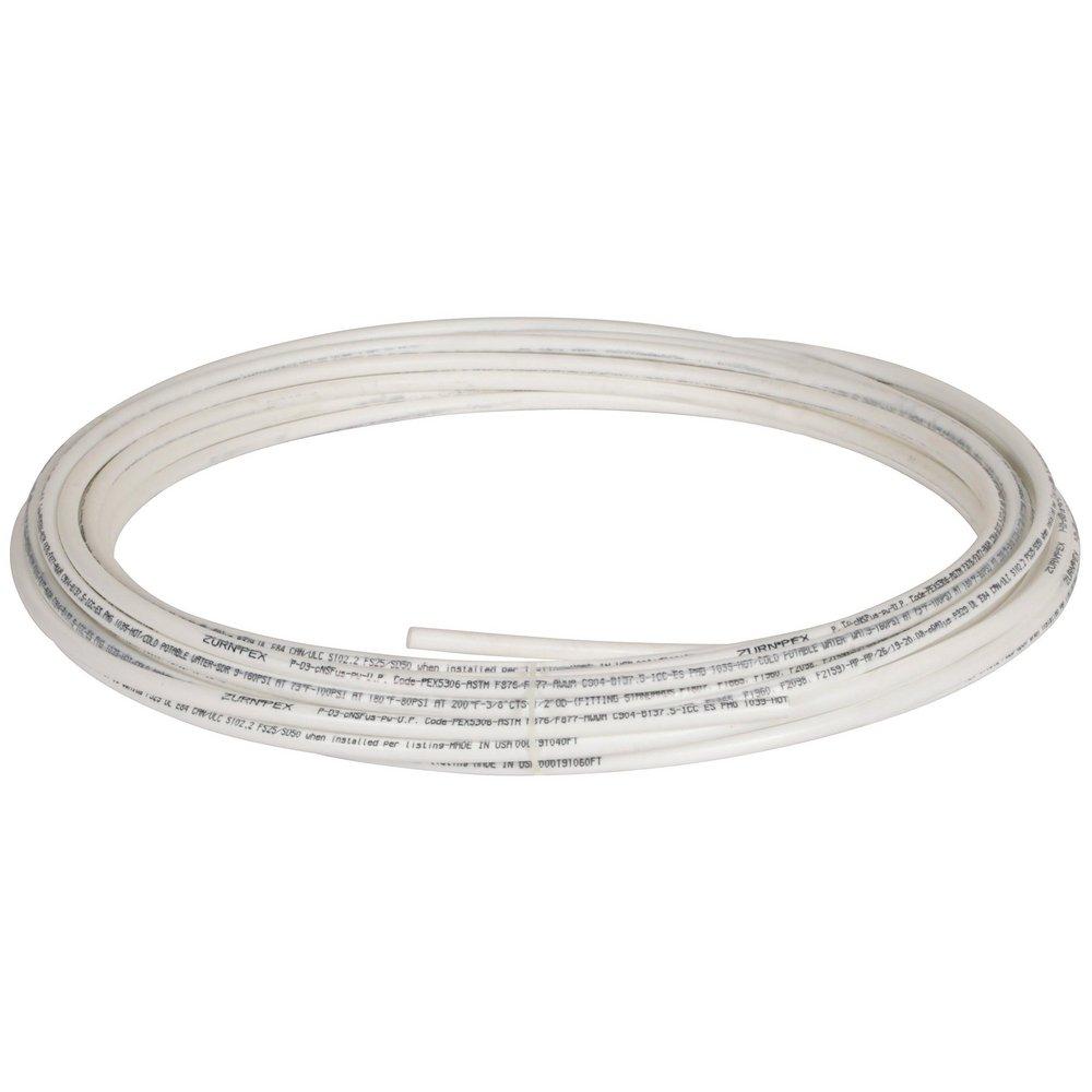 Zurn PEX White 3/8 in. Plastic Tubing in White 