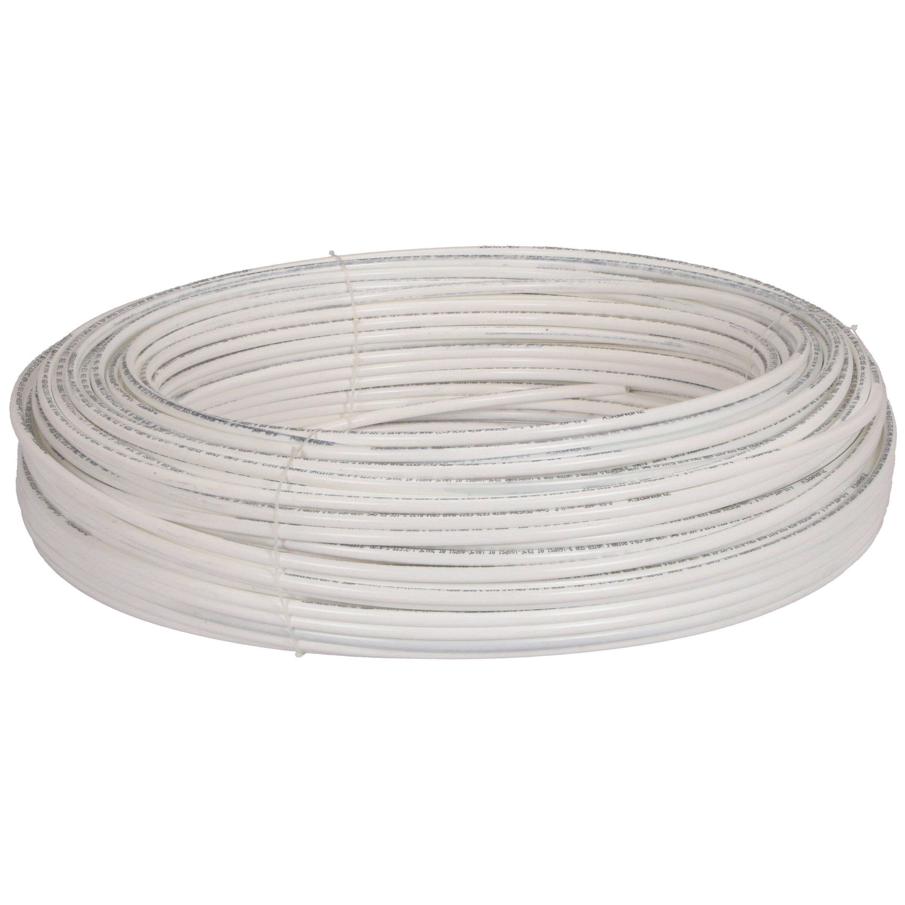 Zurn PEX White 1/2 in. Plastic Tubing in White 