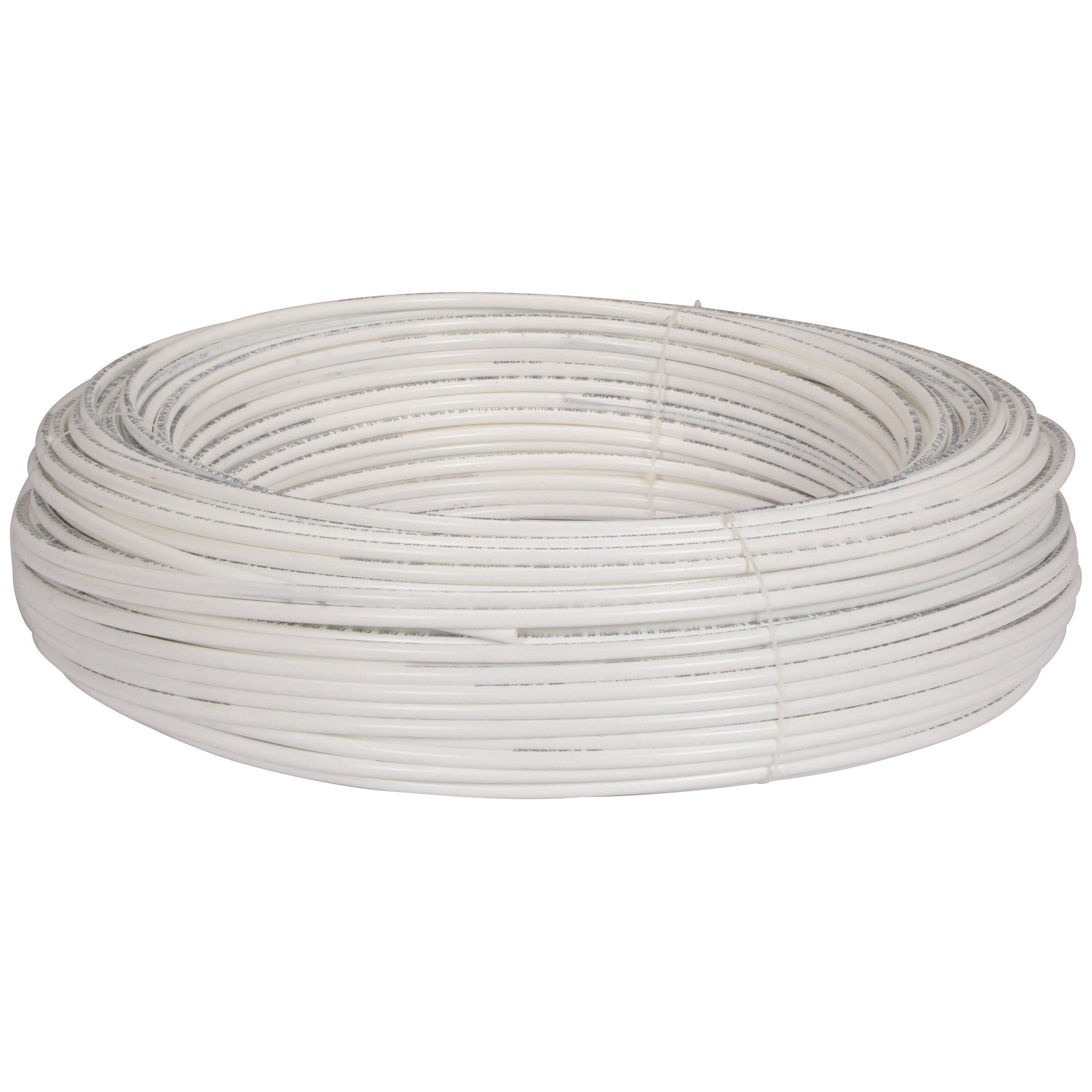 Zurn PEX White 1/2 in. Plastic Tubing in White 