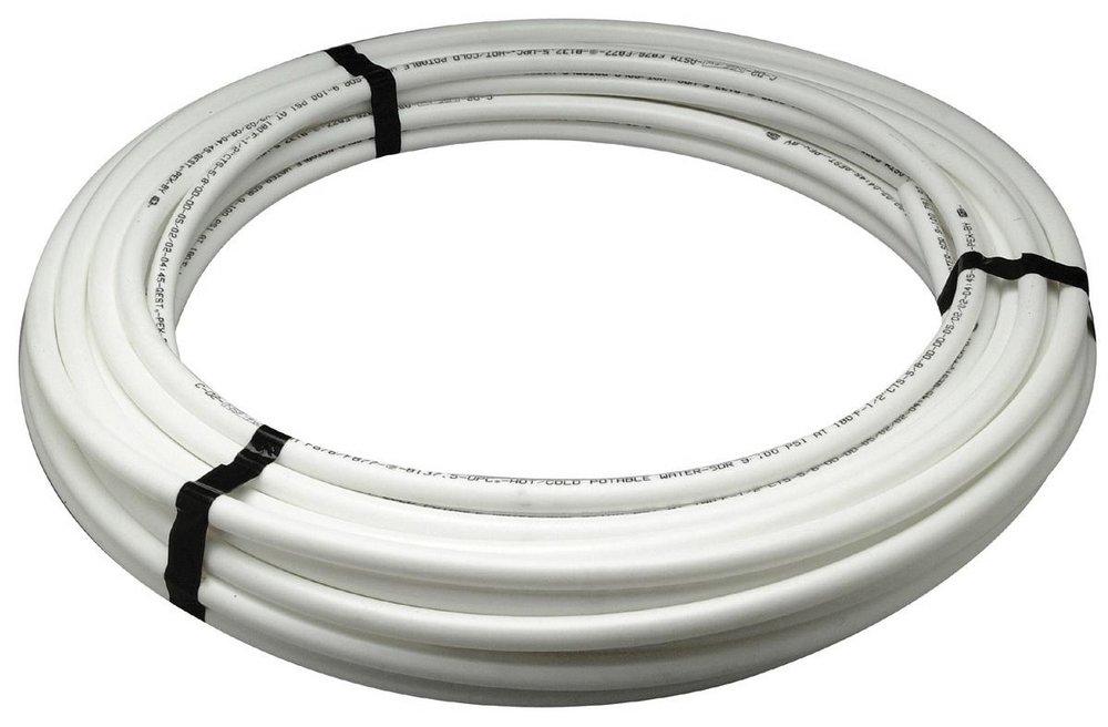 Zurn PEX White 100 ft. SDR 15 Schedule Polypropylene Pipe 