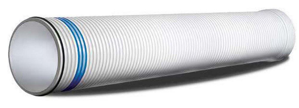 Contech Construction 14 ft. Plastic Polyethylene Corrugated Sewer Pipe 
